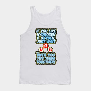 H2O drink water Tank Top